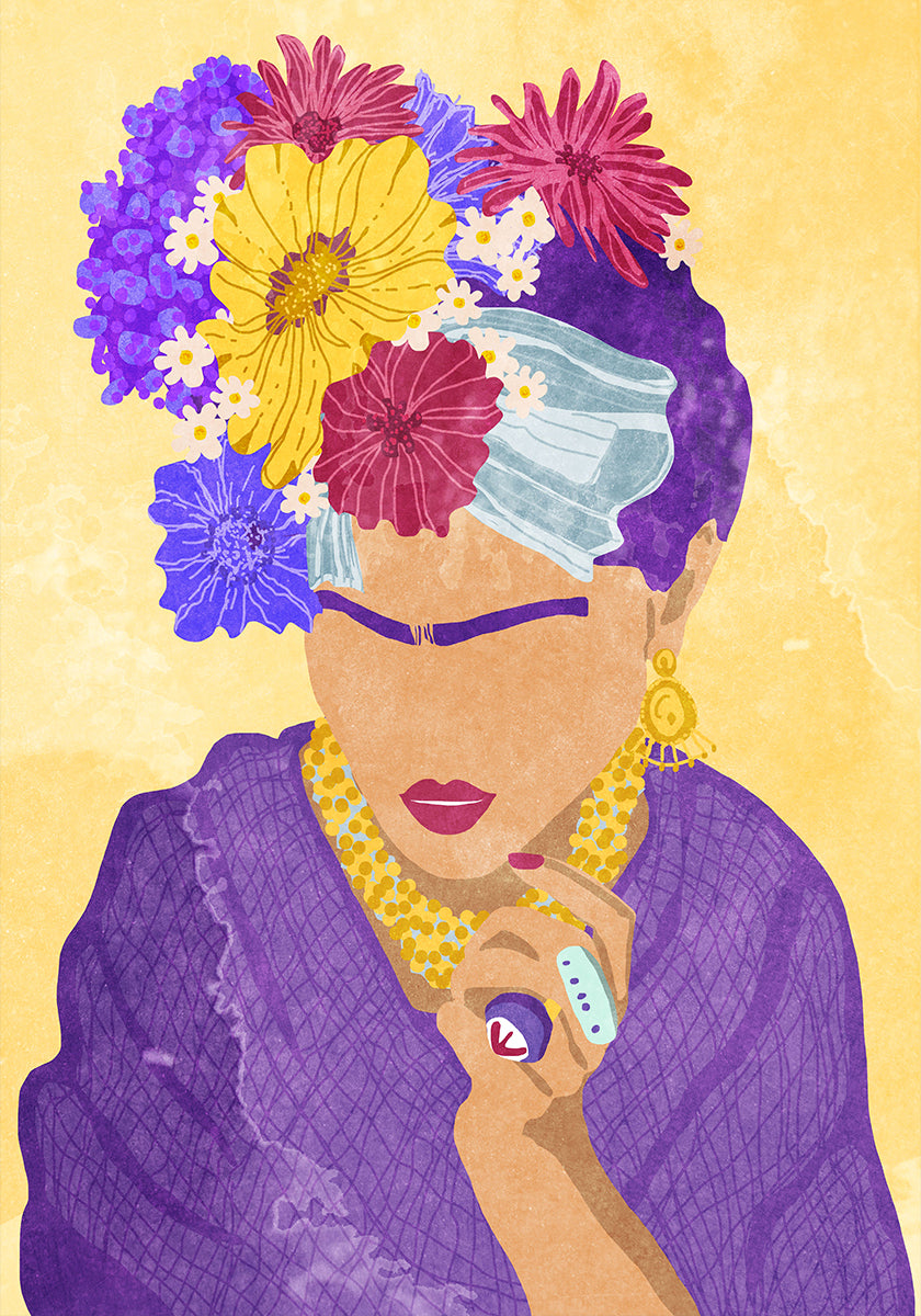 Frida e i fiori
