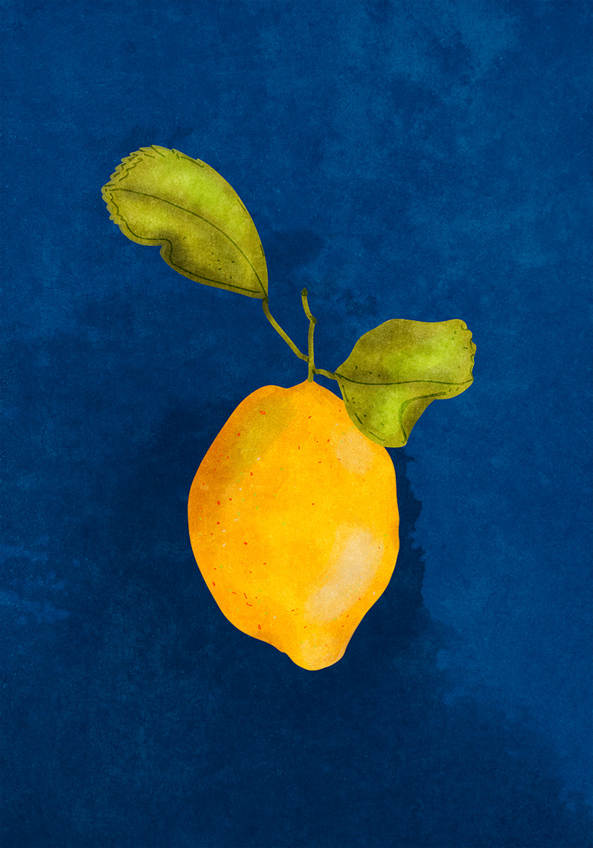 Solo un piccolo poster al limone