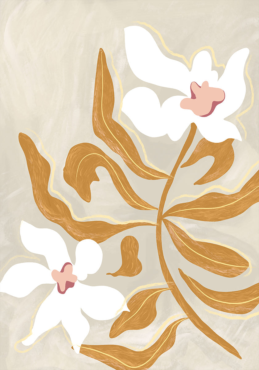 Poster di fiori e fiori