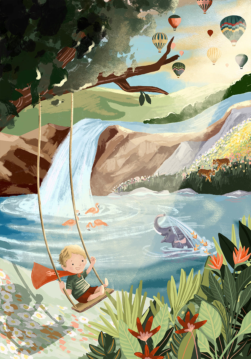 Poster dei sogni di Swingset