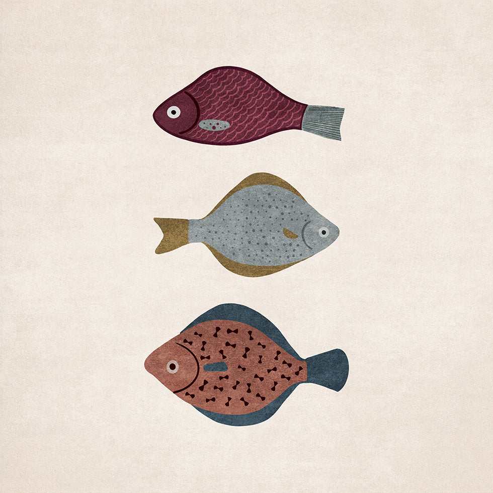 Trio di forme di pesce (NUOVO)