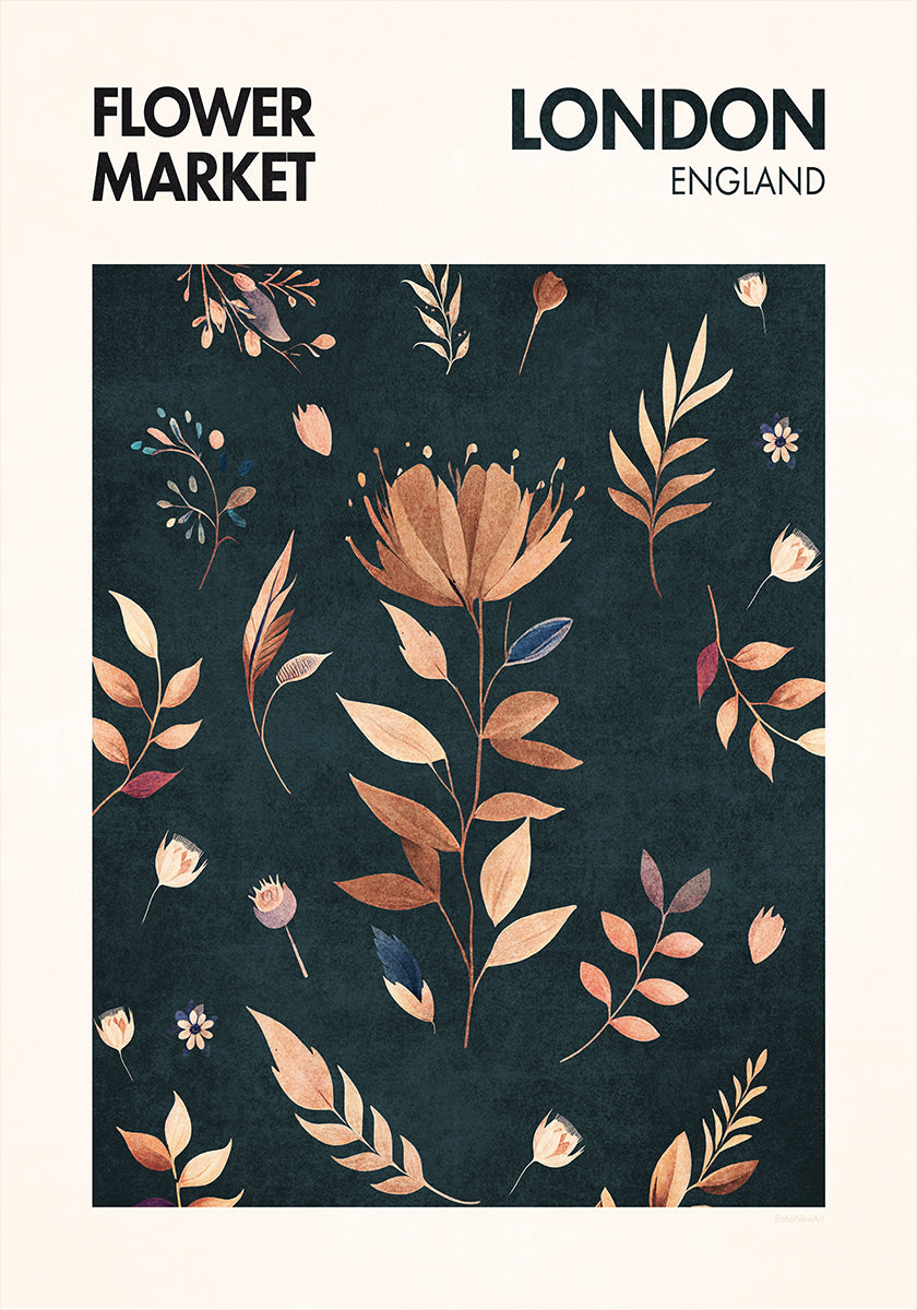 Petali a Londra Poster