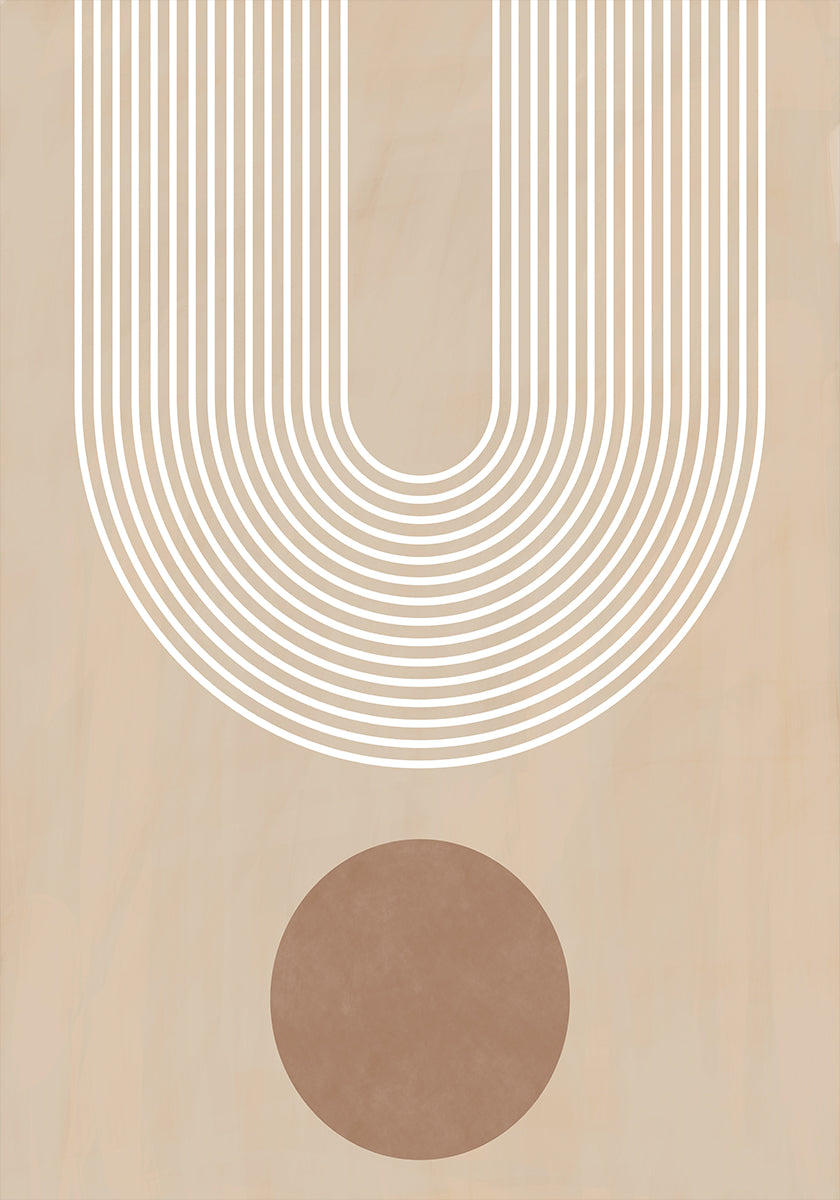 Poster Arco Beige