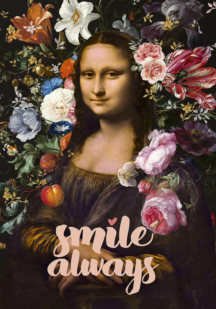 Sorridi sempre, poster di Monna Lisa