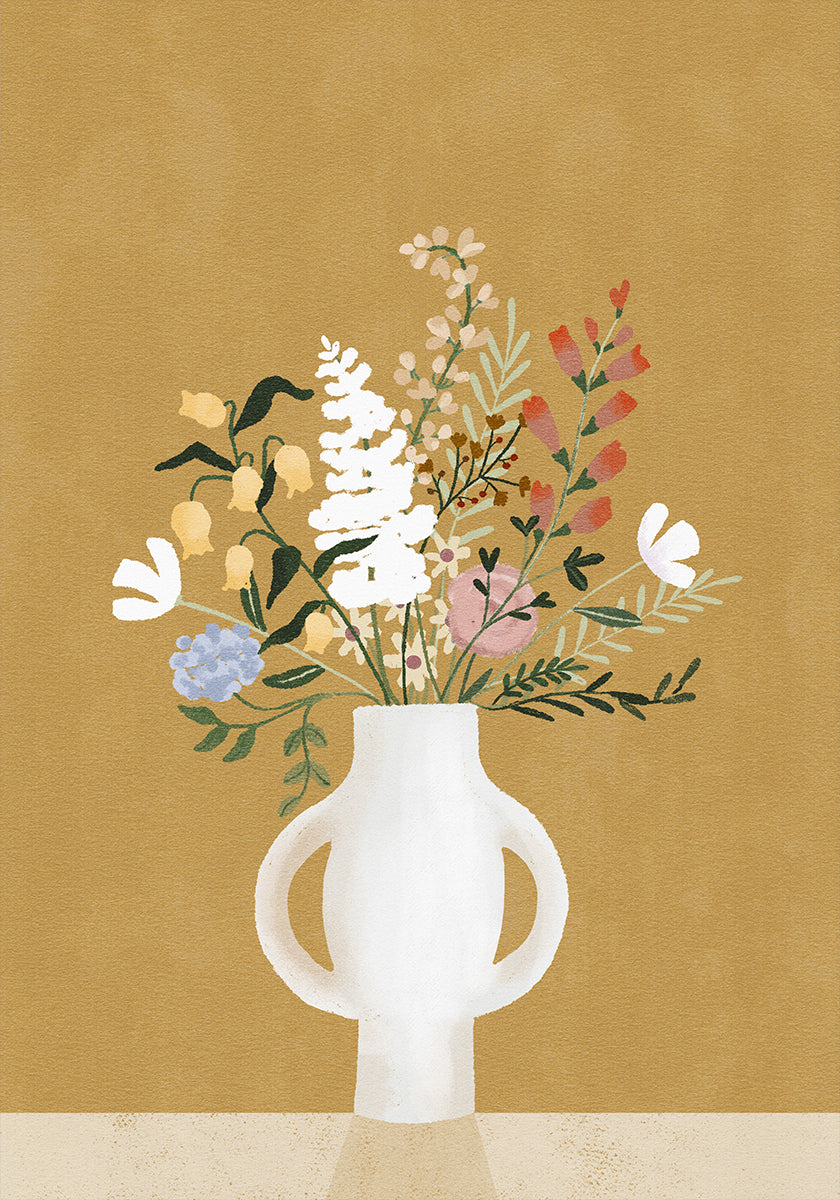 Poster di bouquet autunnale