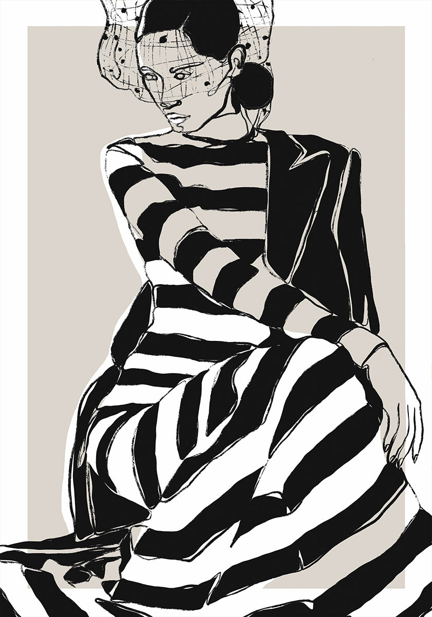 Eleganza a strisce