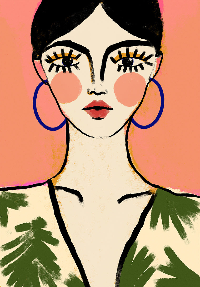 Poster di audace eleganza