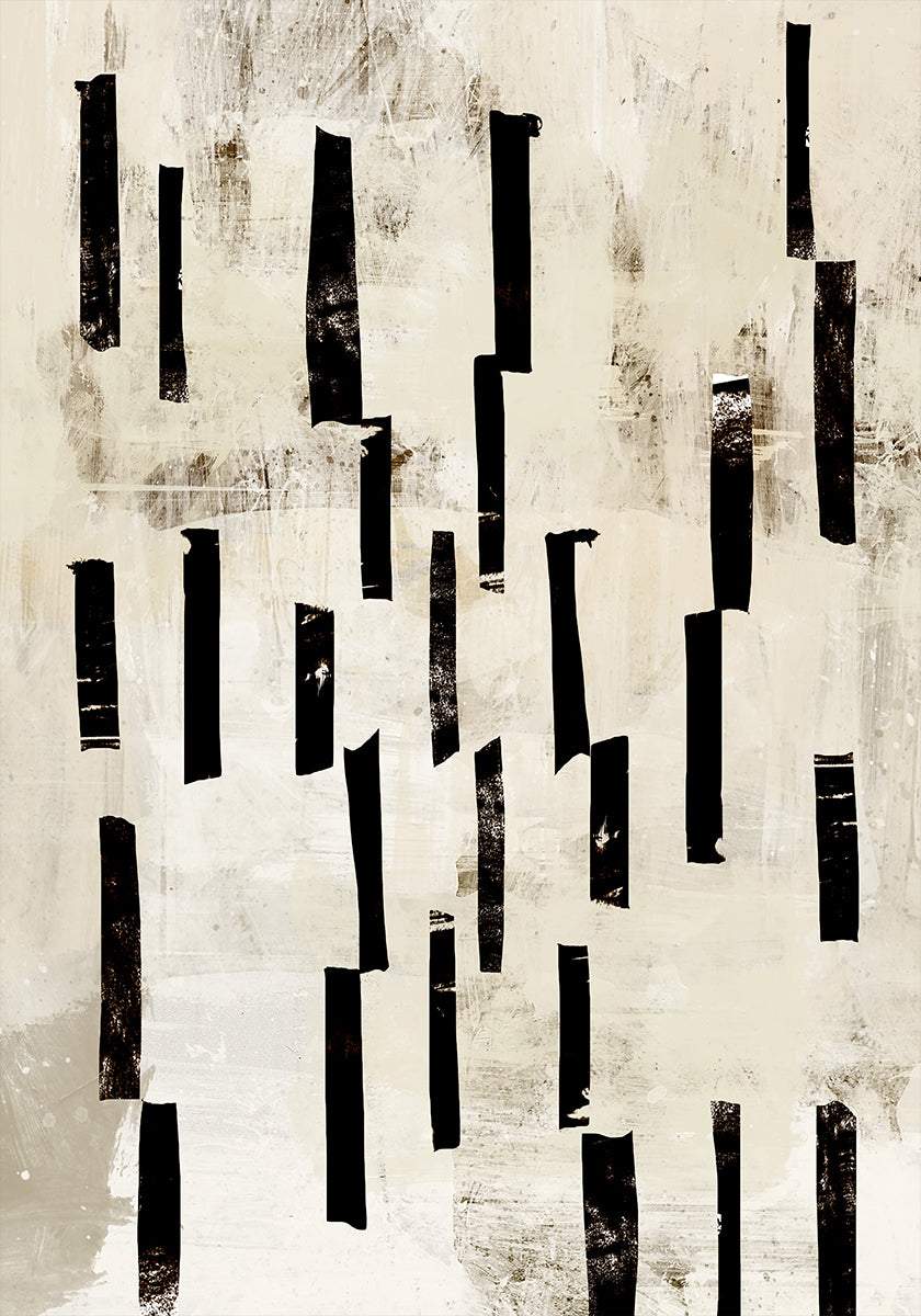 Poster di linee minimali