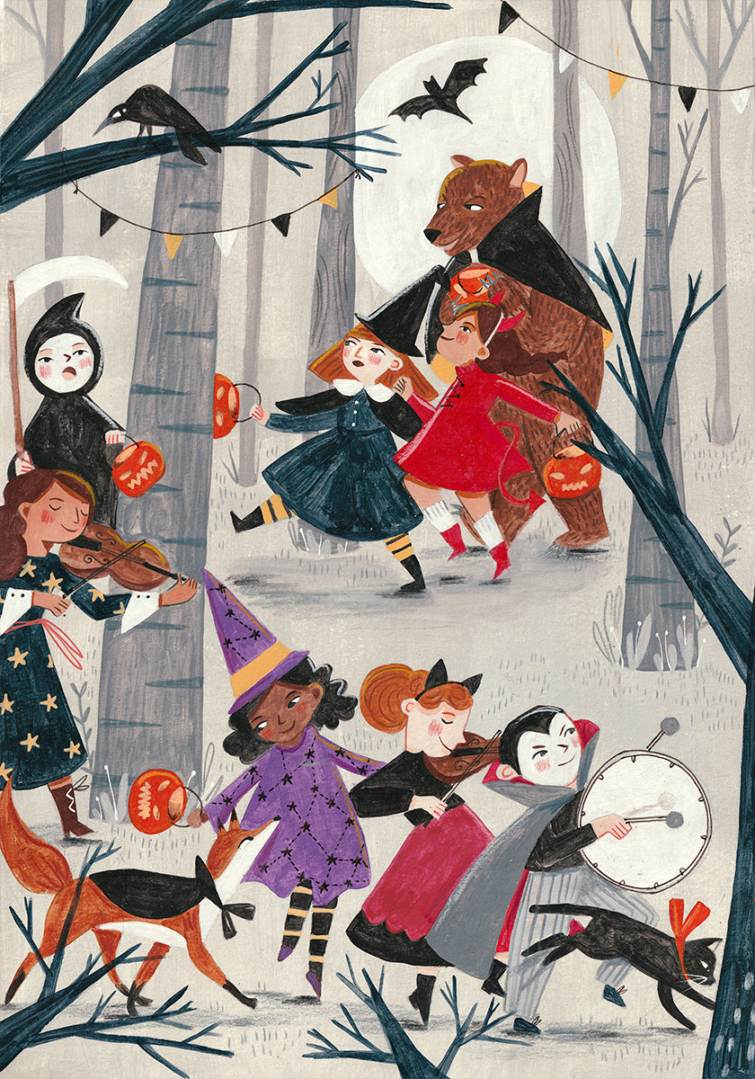 Manifesto della parata di Halloween