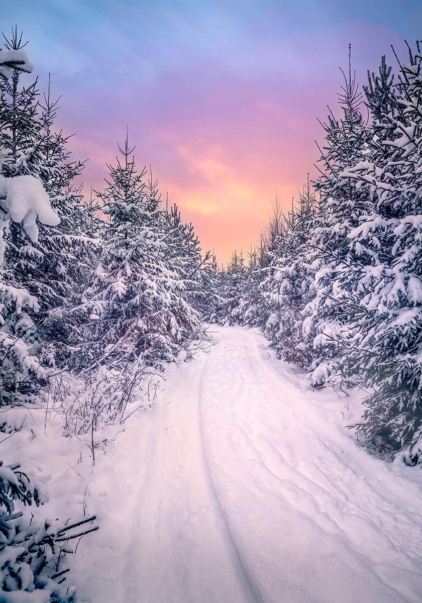 Poster di sensazioni natalizie