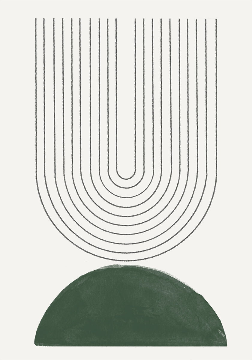 Verde metà secolo moderno n.5