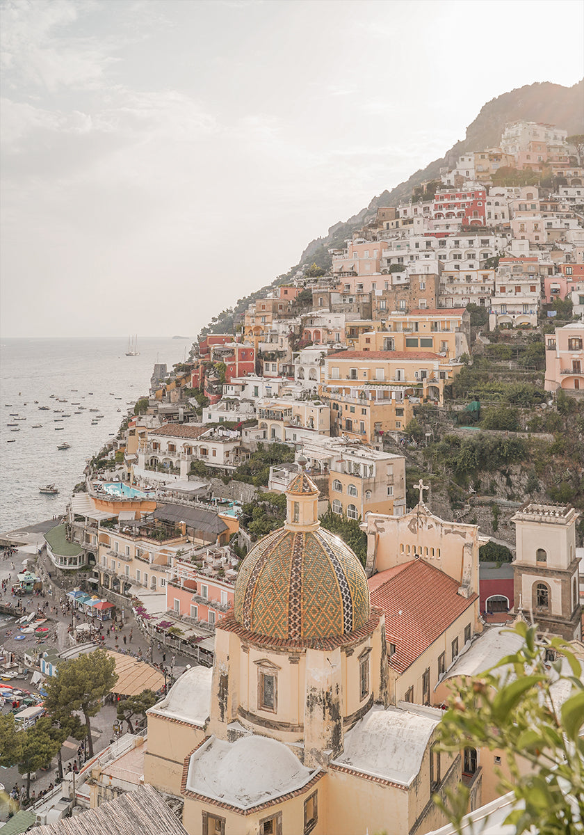Poster della felicità di Positano