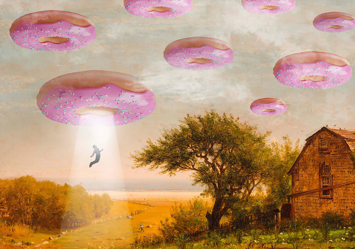 Poster dell'invasione delle ciambelle