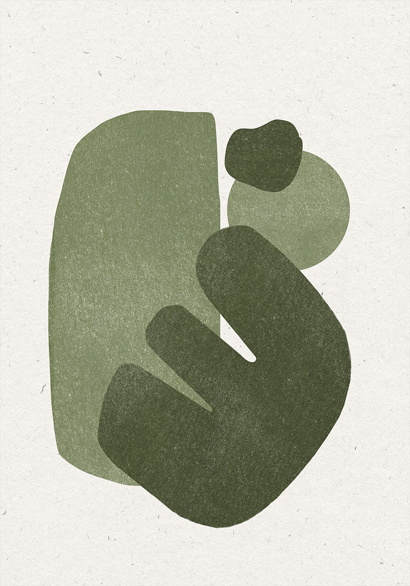 Poster di armonia astratta