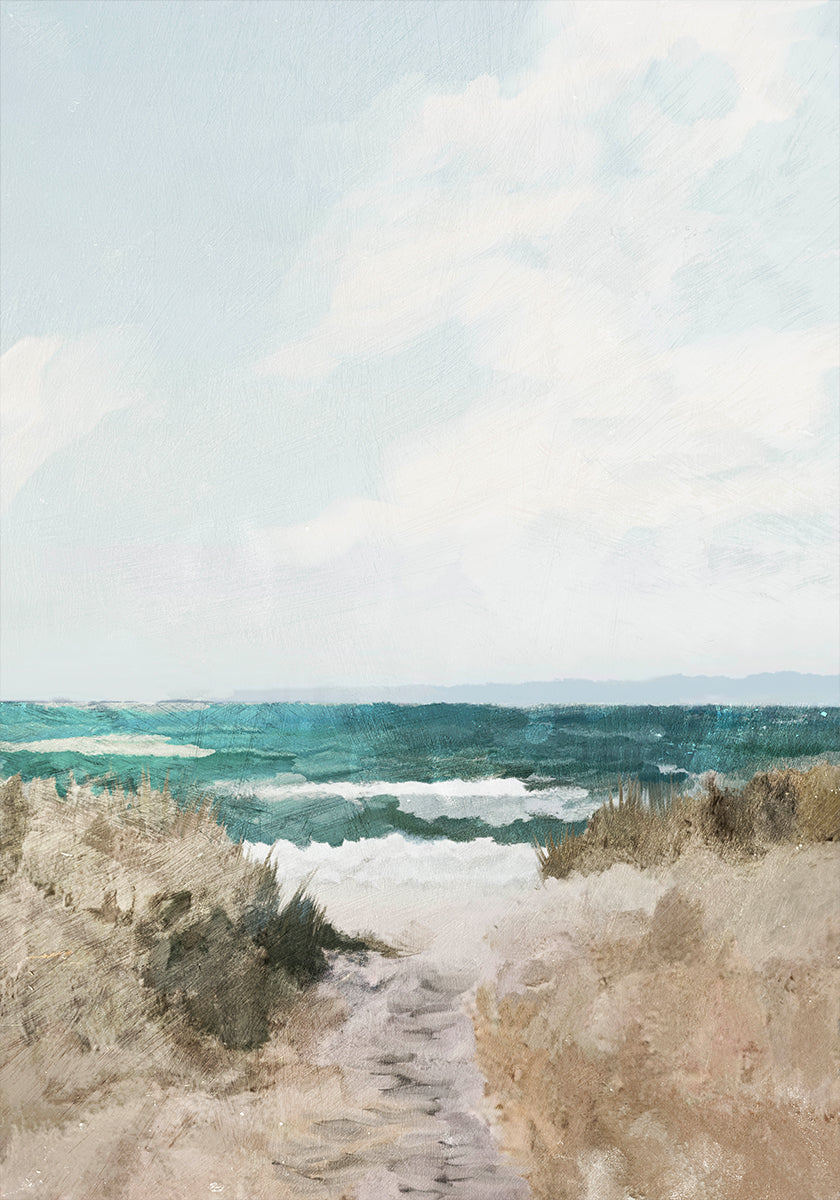 Beach Path Plakat
