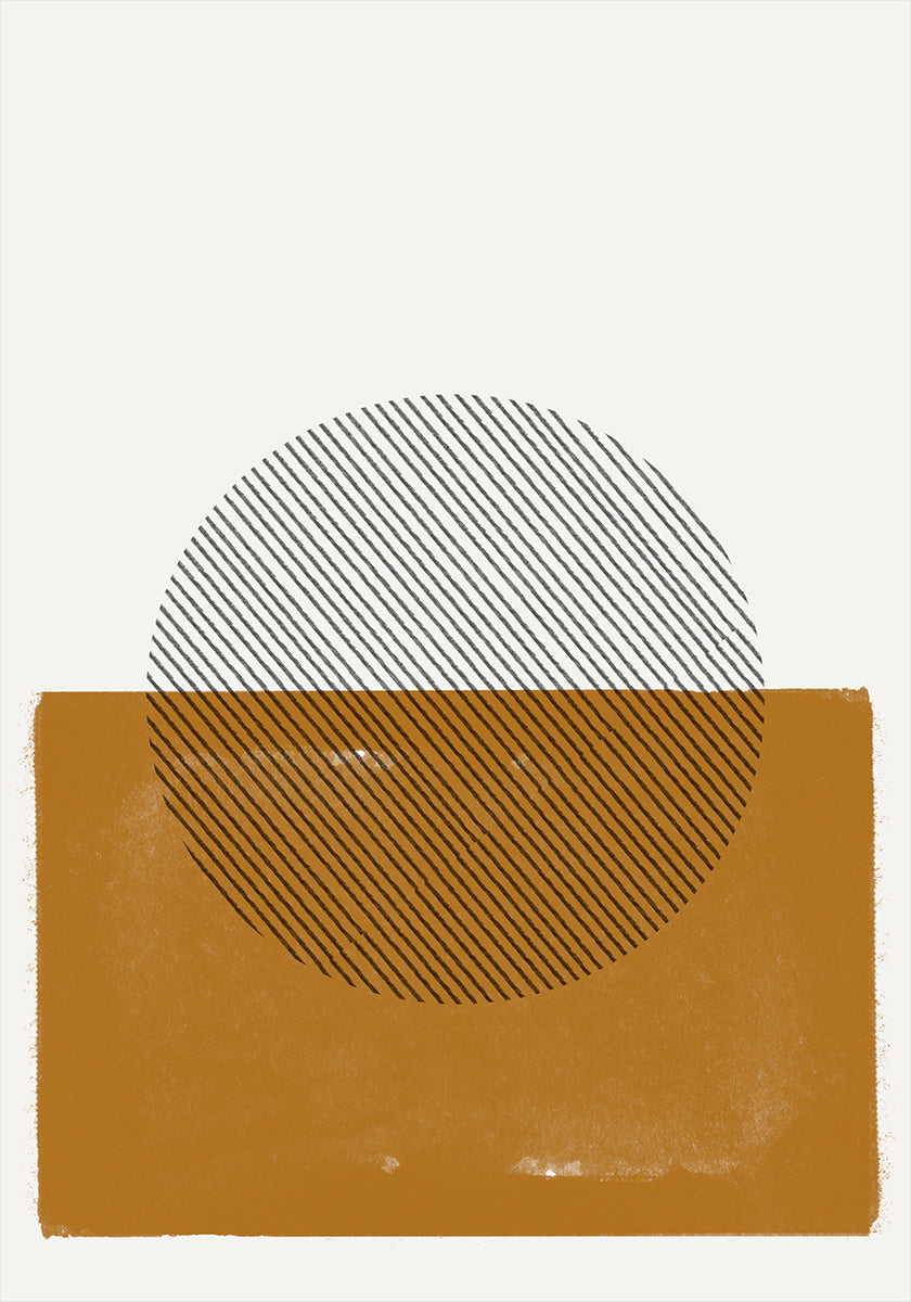 Poster Orizzonte a strisce