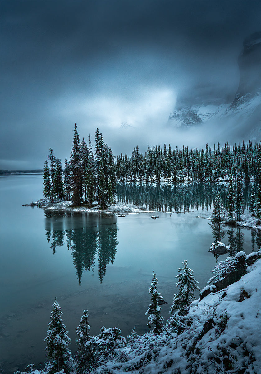 Un poster mattutino lunatico
