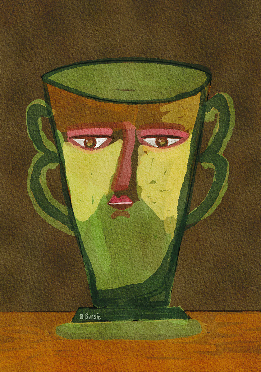 Tazza uomo versione marrone
