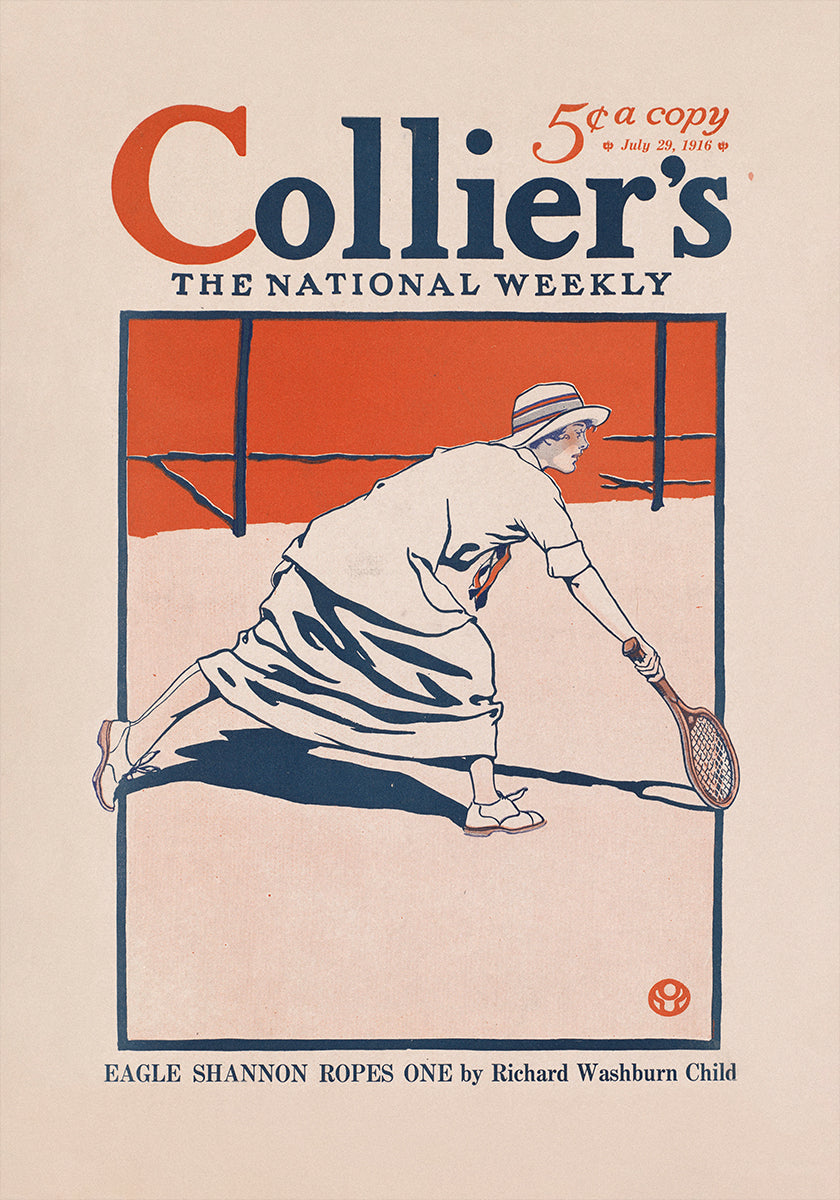 Collier's, il National Weekly, Eagle Shannon Ropes One Poster