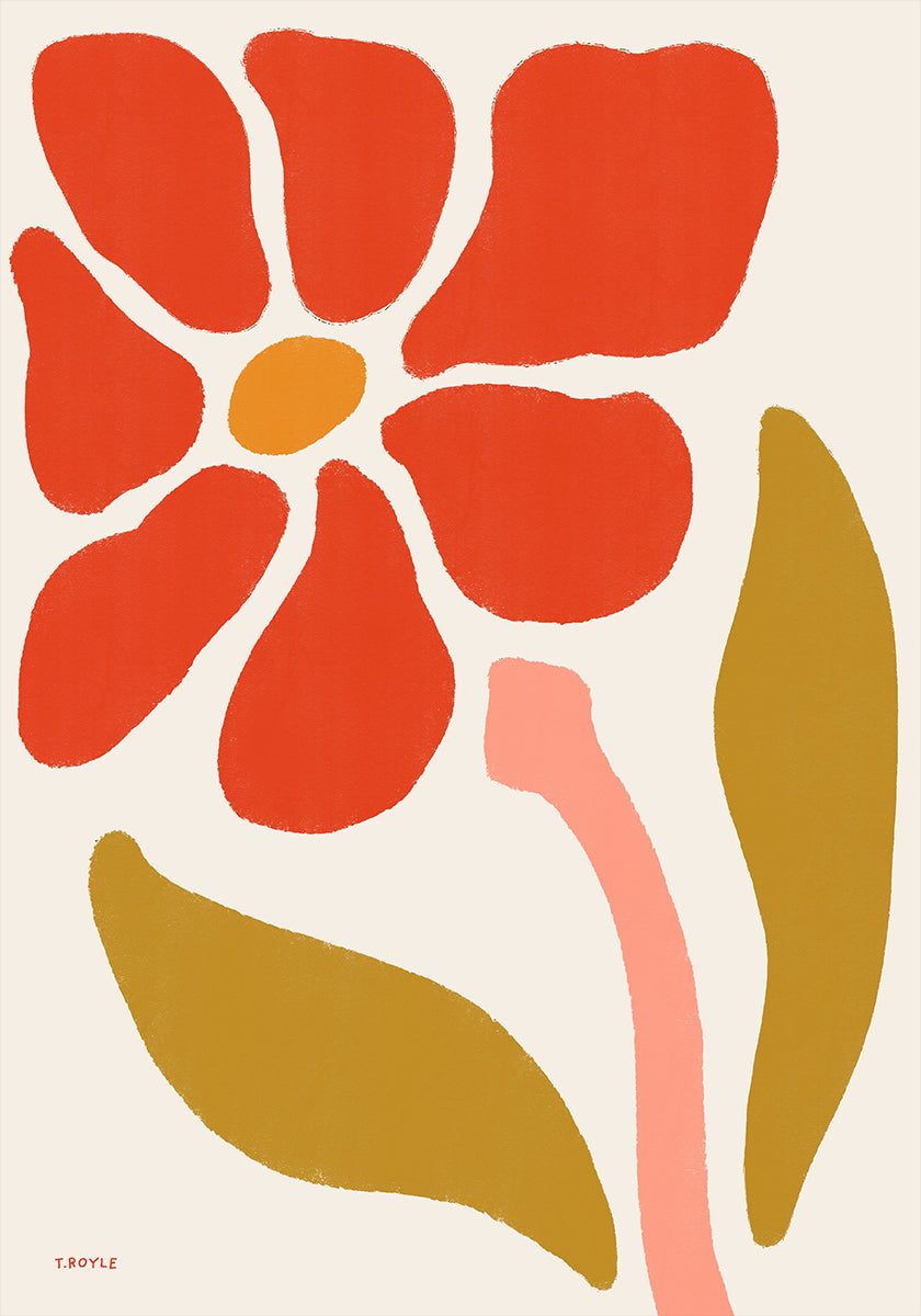 Poster di fiori di margherita