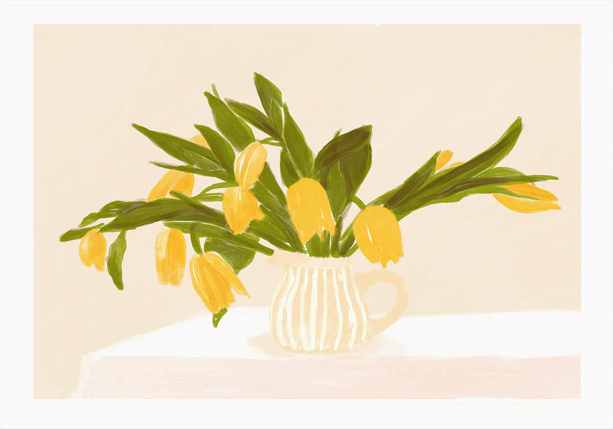 Copia di tulipani gialli