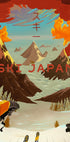 Ski Japan Plakat - Posterbox