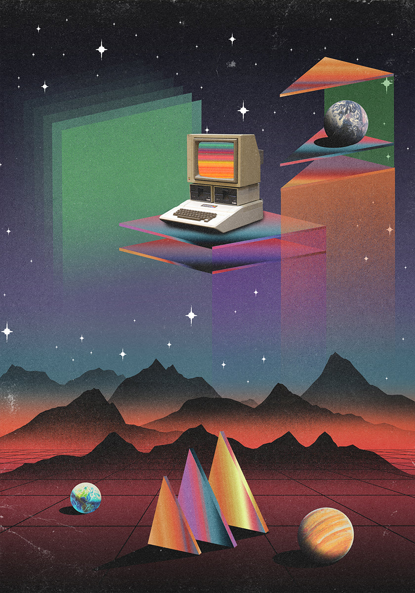 Computer CRT degli anni '80