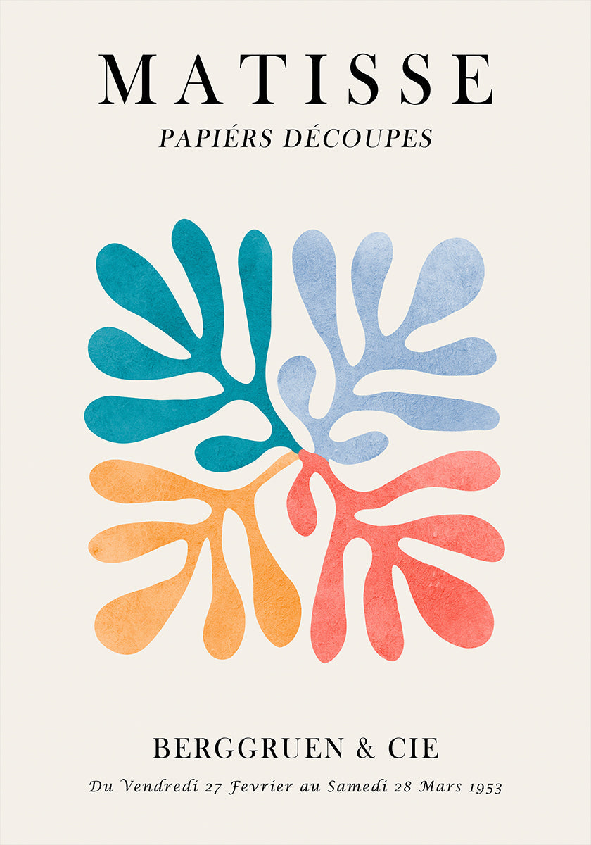 Poster floreale di Matisse 4
