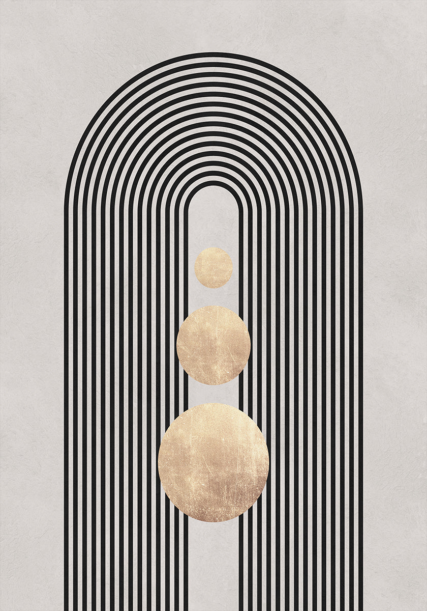 Linee e cerchi 19 Poster