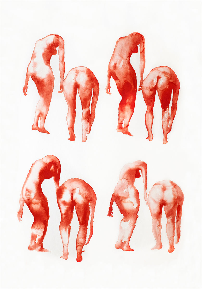 Studio del movimento della figura 2x4