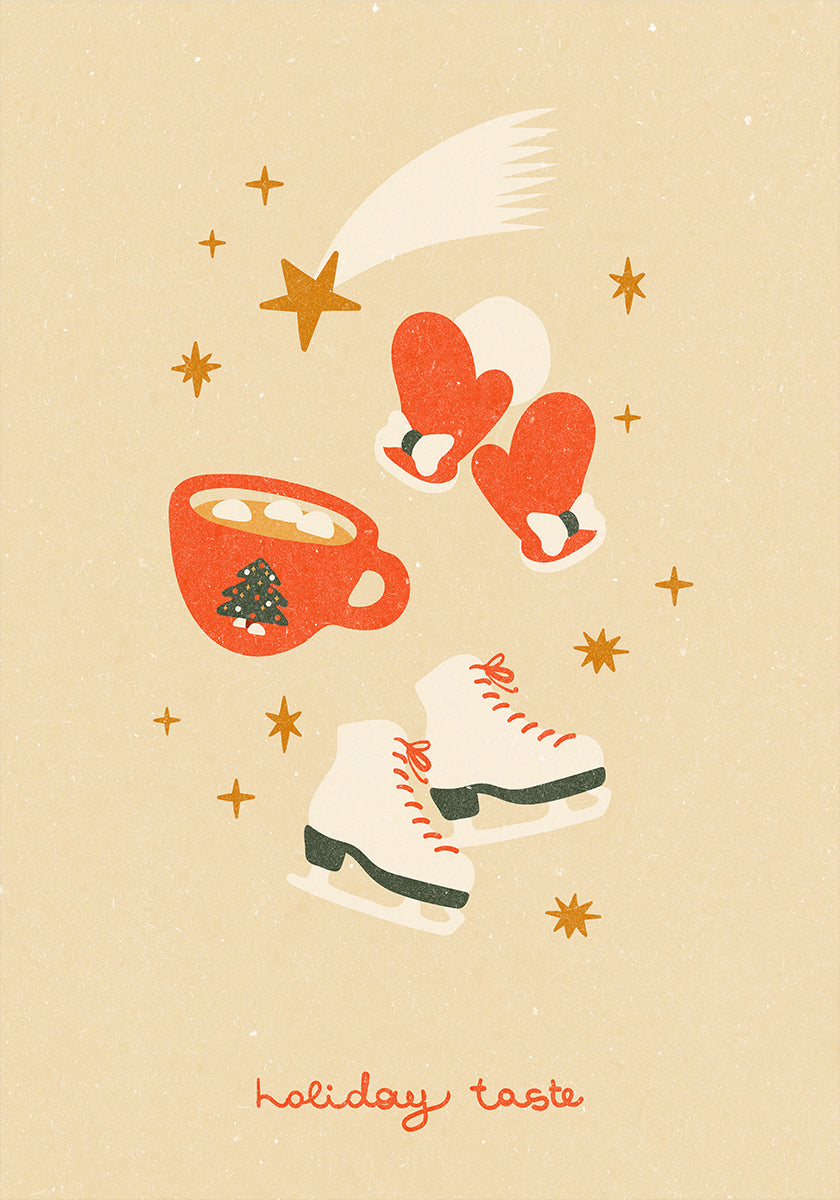 Poster del gusto delle vacanze