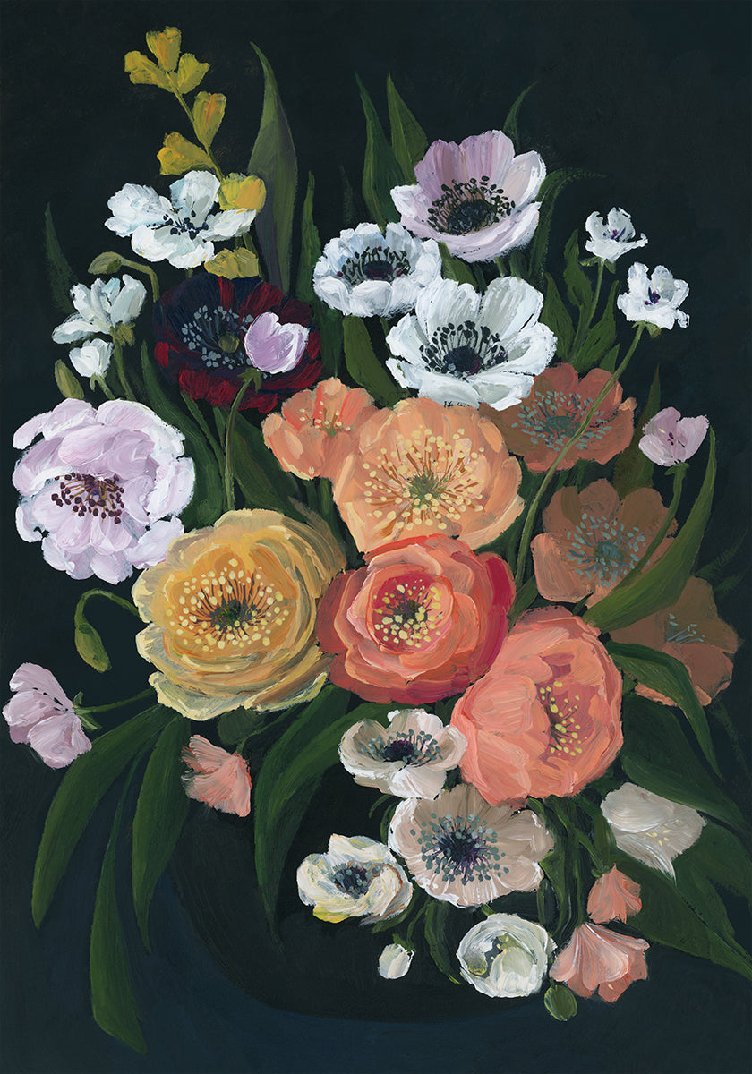 Poster del bouquet lunatico di Leocadia