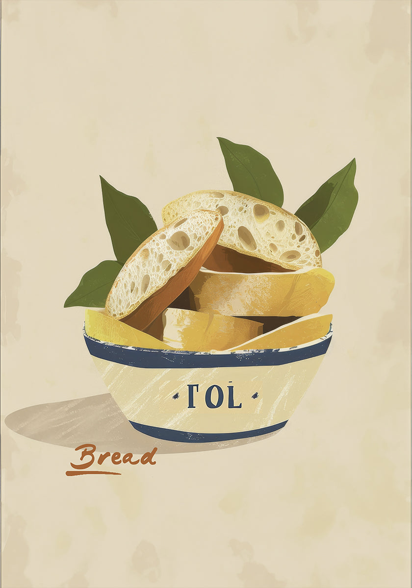 Delizia della ciotola di pane