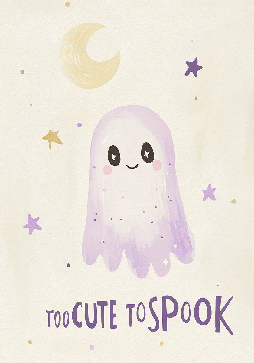 Adorabile poster della notte dei fantasmi