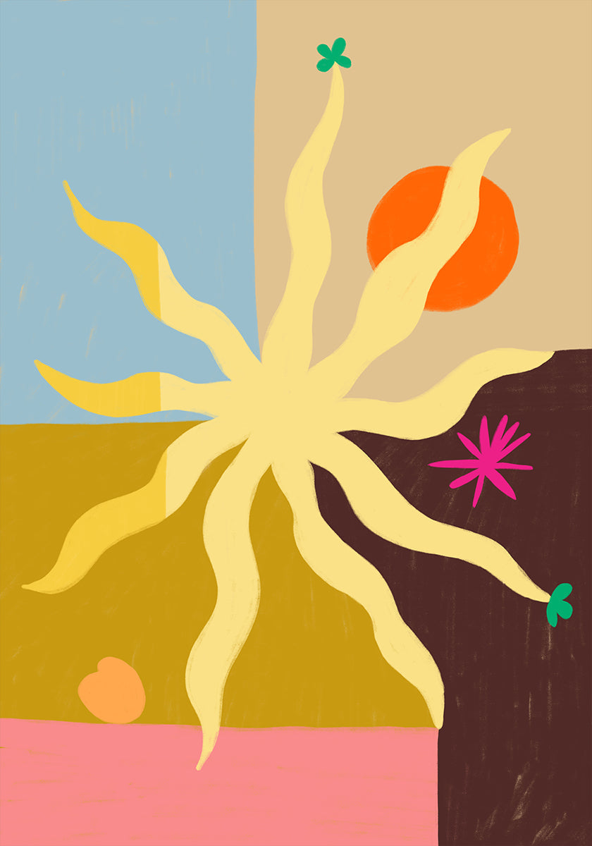 Sole, frutto e fiore