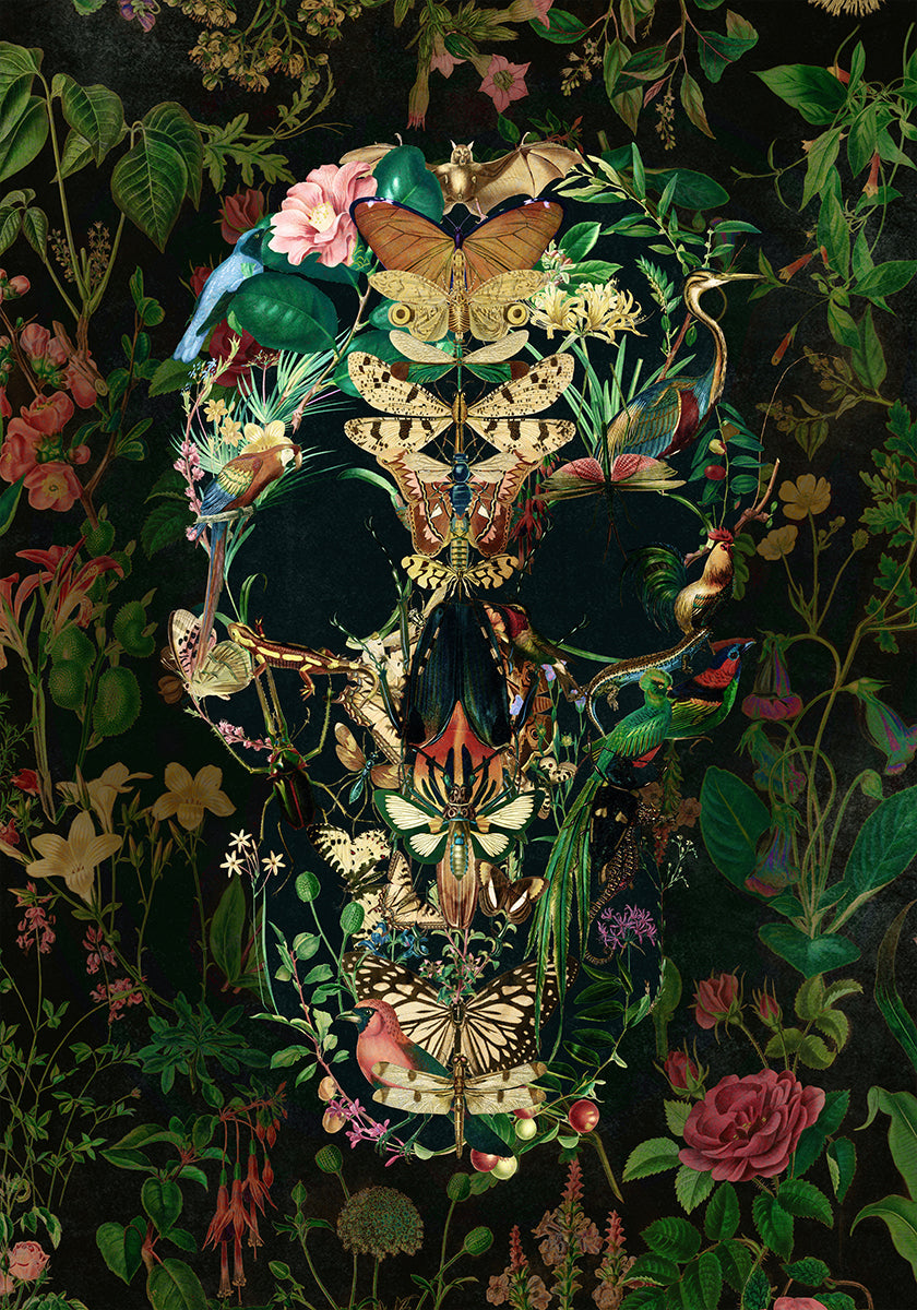 Poster del teschio di Papillon