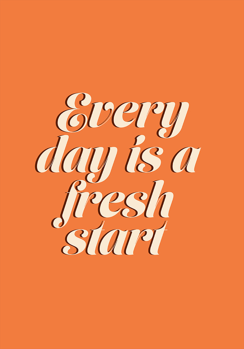 Poster di nuovo inizio