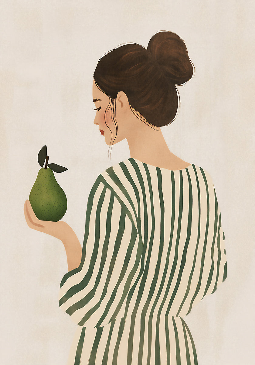 La donna e la pera