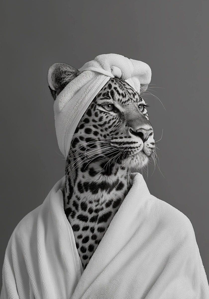 Poster del giorno della spa Lady Leopard