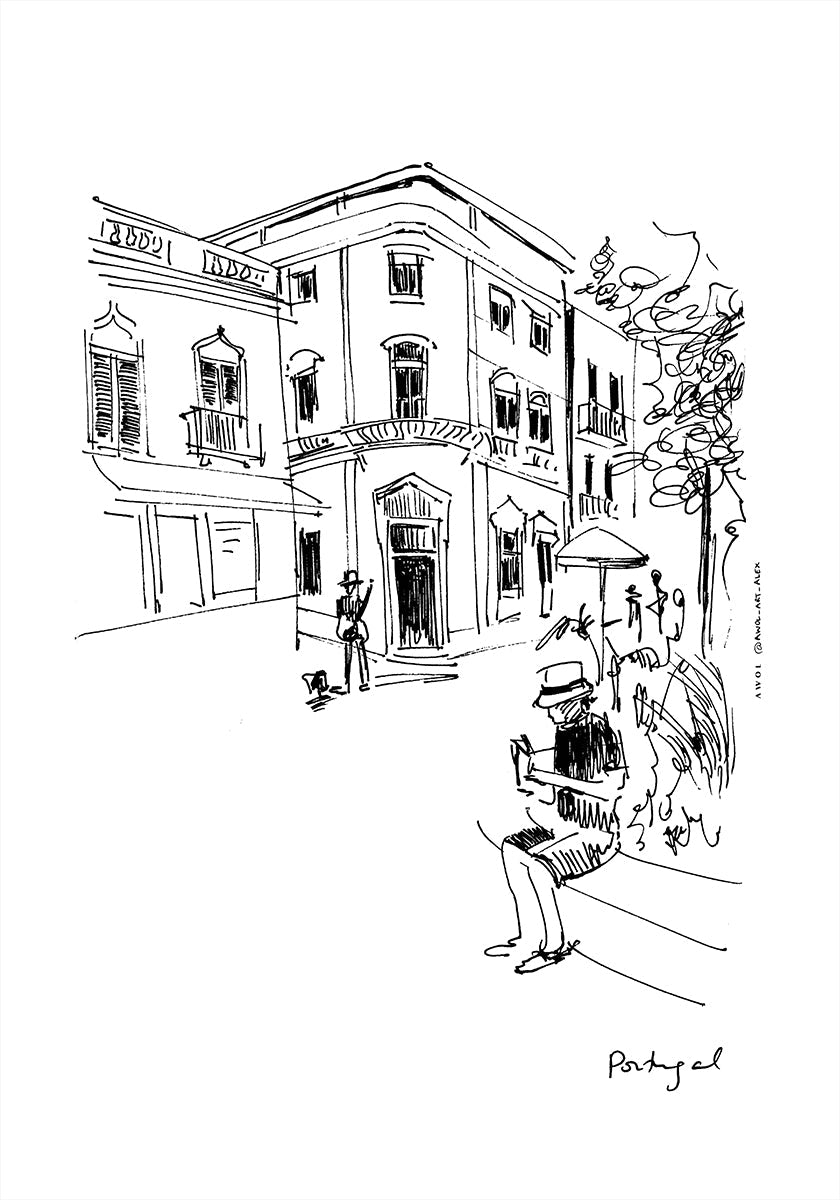 Taking Time In Portugal Plakat