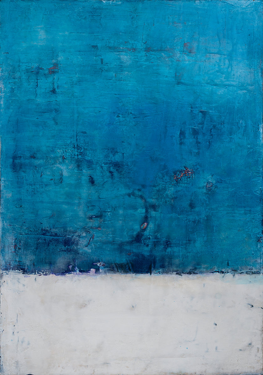 Poster di serenità blu