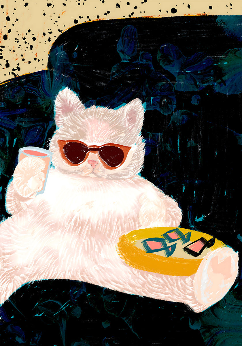 Poster di animali domestici gatti