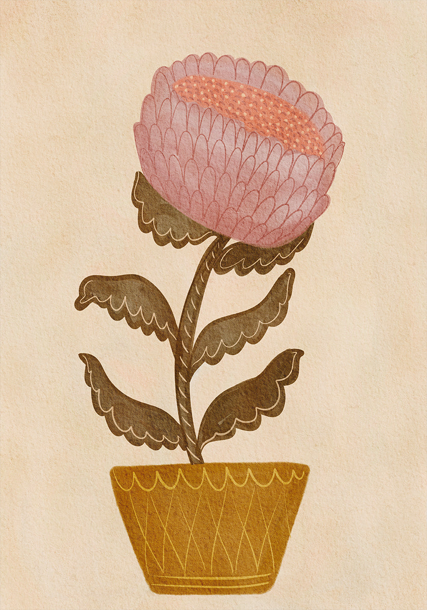 Poster Fiore in un vaso