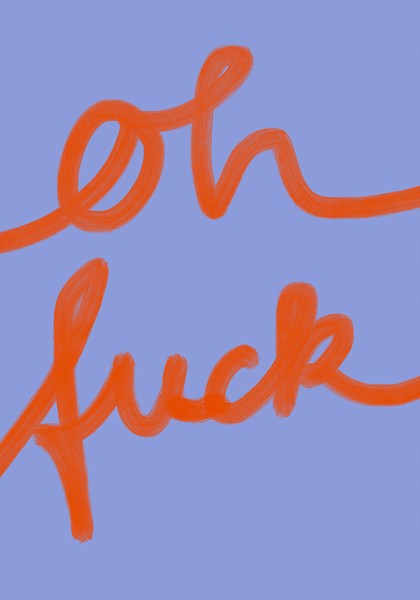 Poster di parole inaspettate