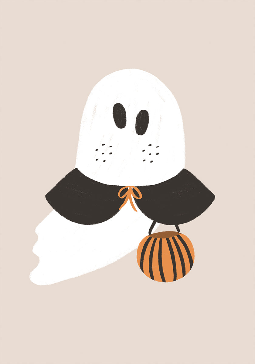 Simpatico poster di fantasmi