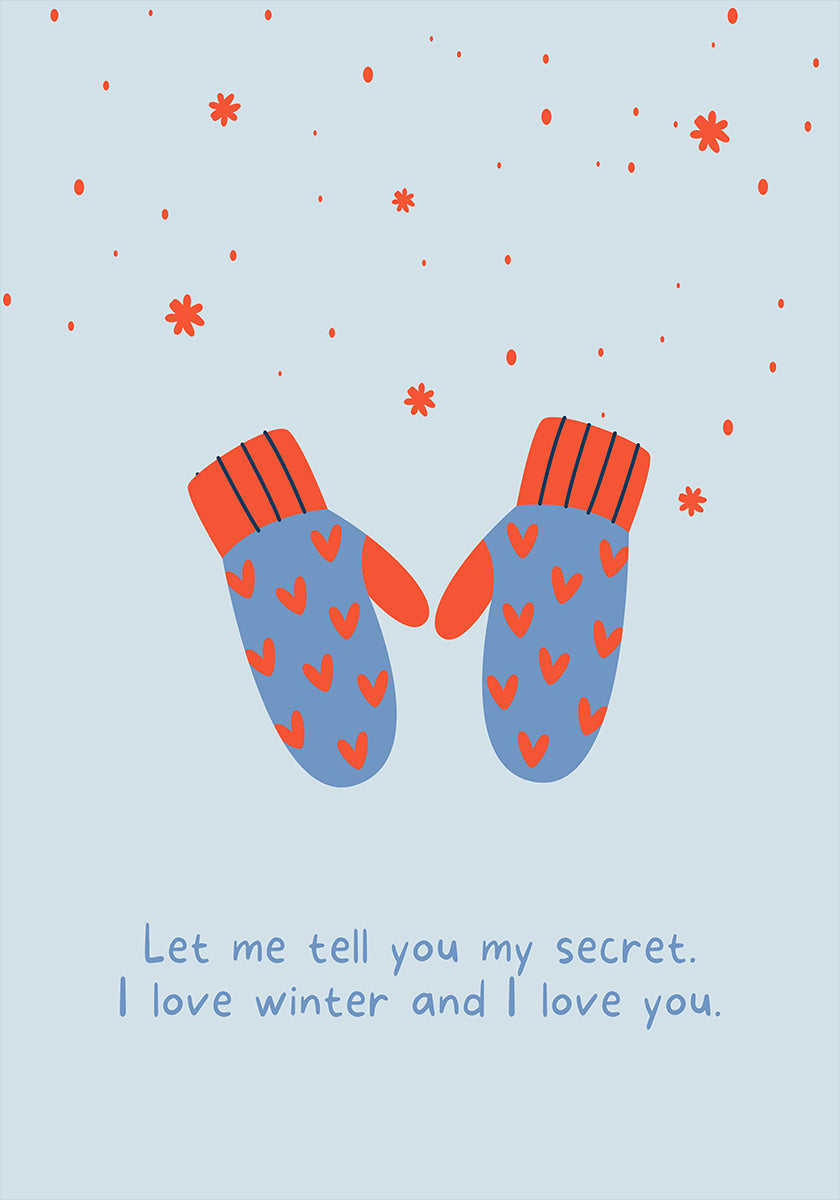 Amo l'inverno e ti amo Poster