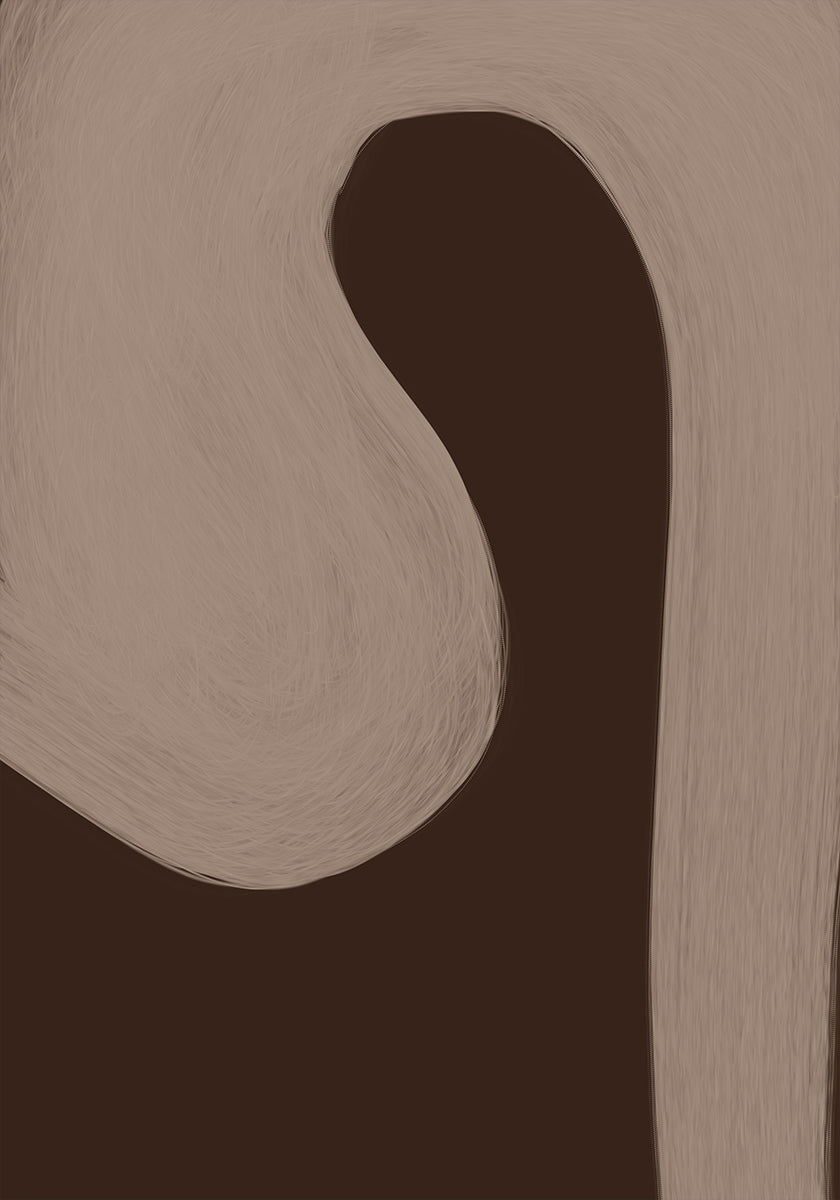 Poster di copia della tavolozza dei colori Mocha Mousse Iv