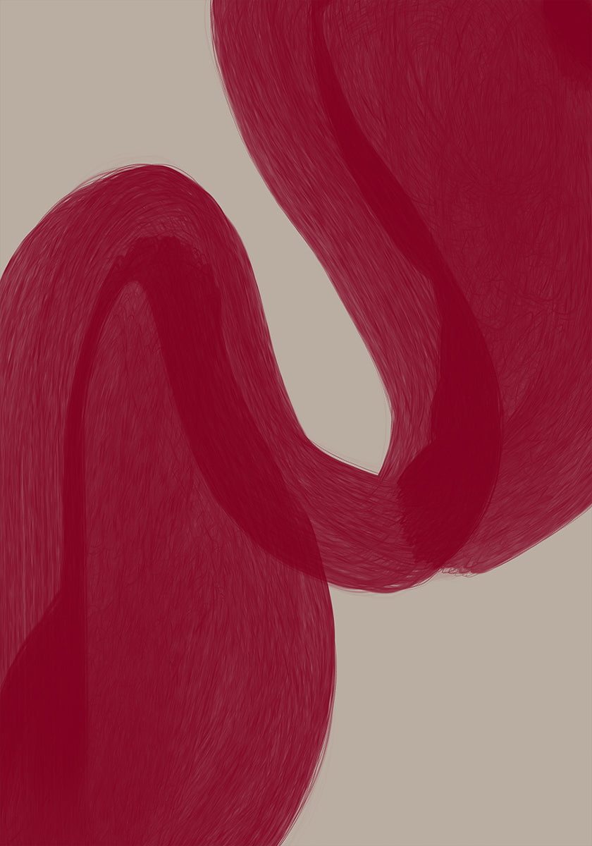 Tavolozza dei colori Bordeaux 2 copie del poster