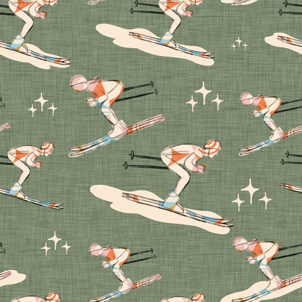 Sport invernali Retro Vintage Sci Blue.png (NUOVO)