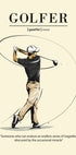 Golfer Explained Plakat - Posterbox.no